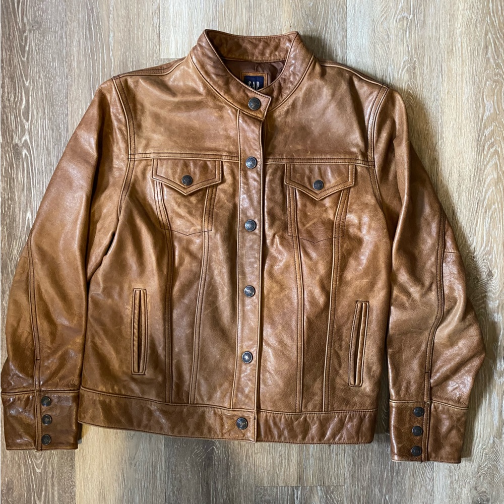 Vintage leather jacket